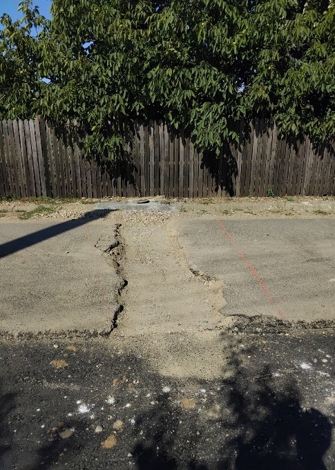 Str. Stejarului – refacere carosabil la starea inițială